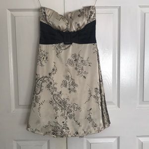 Strapless Cocktail Dress